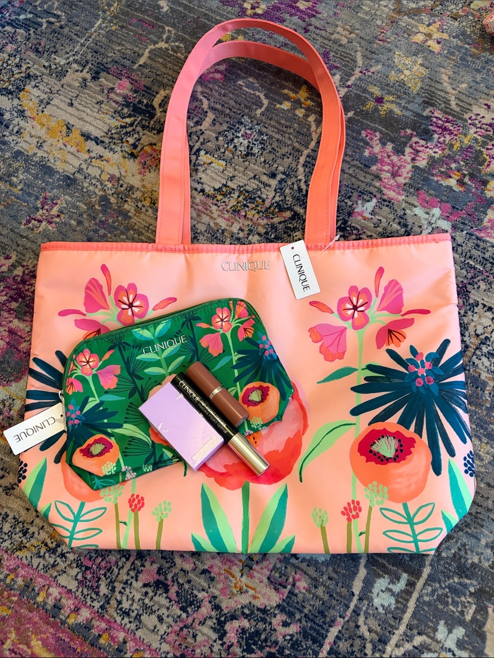 Clinique Bundle - Mascara, Lipstick, and Eyeshadow Duo